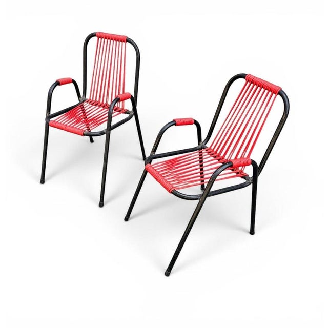 Brown Frisian High Children's Chairs from Spimeta Harkema, 1960s, Set of 2 For Sale - Image 8 of 18