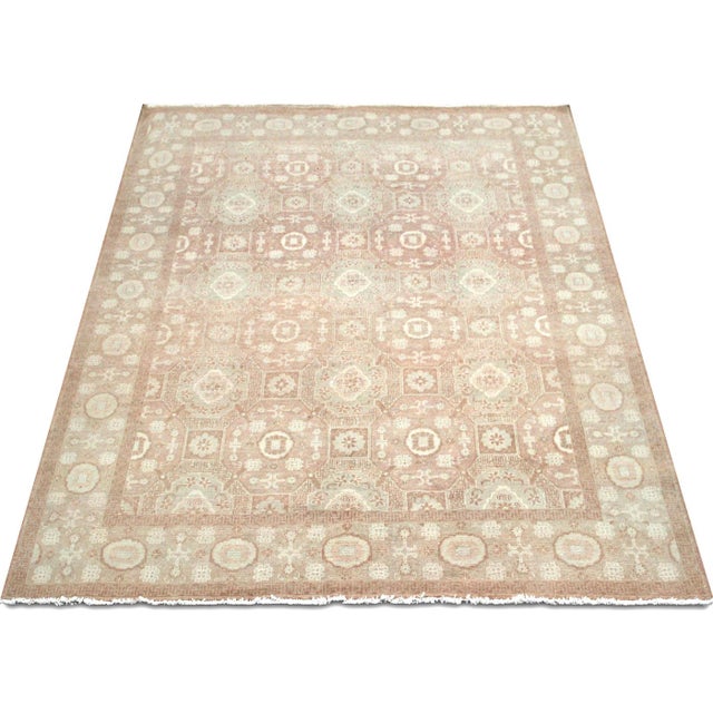 1960s Uzbek Khotan Rug For Sale In Los Angeles - Image 6 of 6