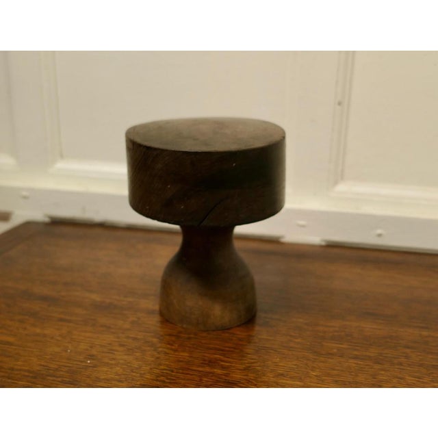 Antique French Hat Block, 1880 For Sale - Image 3 of 6