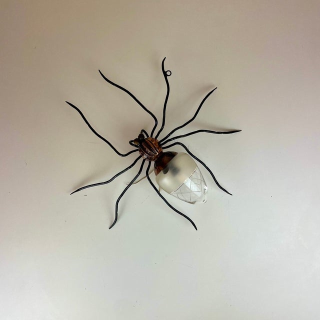 Mid-Century Modern Spider Wall Lamp, 1960s For Sale - Image 4 of 18