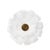 White Jamie Young Zinnia Small Chandelier in White Acrylic For Sale - Image 8 of 11