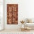 Dimensions: 30" W x 4" D x 54" H Antique Carved Window Wall Art The listed dimensions include all protrusions (spikes,...
