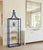 Blue Palm Beach Regency Cobalt Blue Faux Bamboo Pagoda Etagere For Sale - Image 8 of 12
