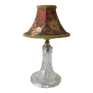 Vintage Glass Ambiance Lamp For Sale