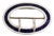 Antique Edwardian Sterling Silver Guilloché Enamel Buckle, 1910 For Sale