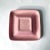 Ceramic 1980s Haeger Rounded Edge Mauve Pink Postmodern Vide Poche For Sale - Image 7 of 7