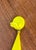 Yellow Postmodern Yellow Ear Clips, 1980s, Set of 2 For Sale - Image 8 of 9