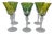 Large Camargue Model Crystal Glasses from Saint Louis, 1940s, Set of 6 For Sale
