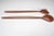1960s Mid-Century Scandinavian Modern Extra Long Teakwood Salad Tongs For Sale - Image 5 of 8
