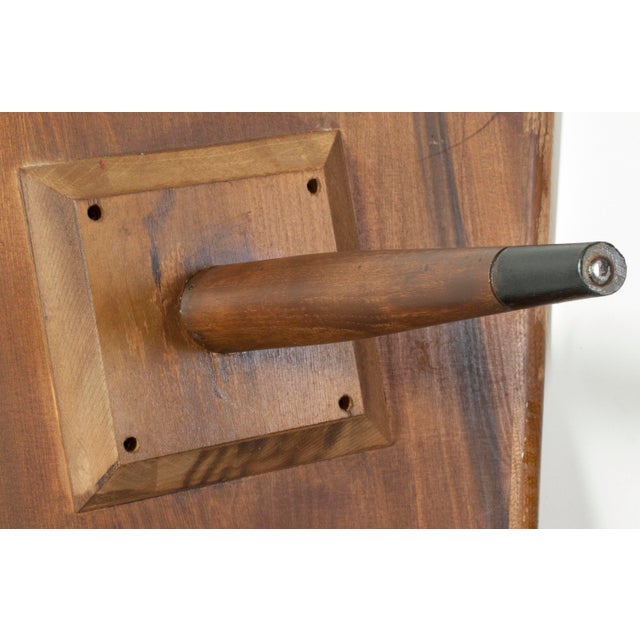 1950s Classic Mid-Century Modern Walnut Dovetail Lane Acclaim Boomerang Coffee Table For Sale - Image 18 of 18