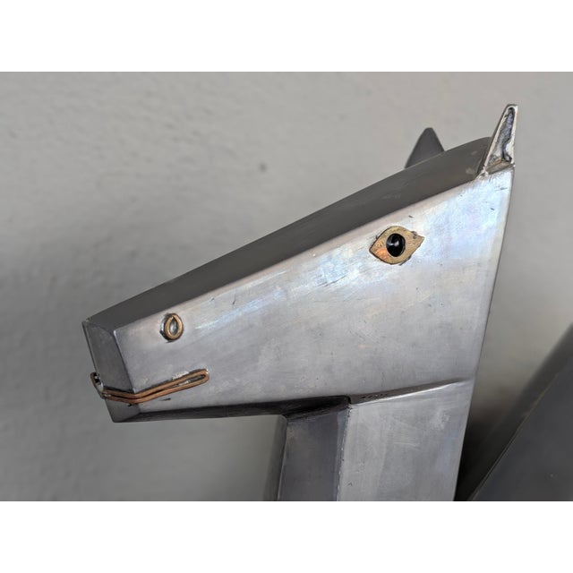 Mid-Century Modern Mid-Century Cubist Camel Sculpture For Sale - Image 3 of 13
