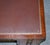 Burgundy Embossed Leather Top Twin Pedestal Desk from Globe Wernicke For Sale - Image 14 of 18