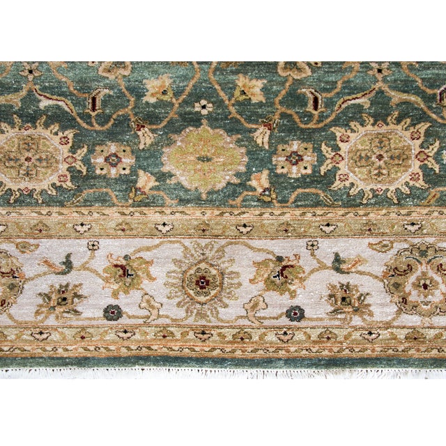 Late 20th Century Indian Tabriz-Style Rug For Sale - Image 13 of 15