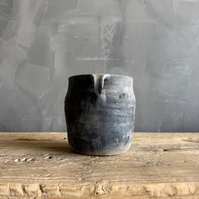 Early 21st Century Vintage Style Matte Oil Pottery #23b For Sale - Image 5 of 11