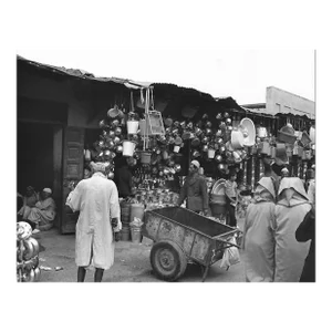 1976 Morocco Copper Market Photograph by Don Ware