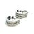 1990s 1990s Pair of Tiffany & Co Estate Clip on Earrings Sterling Silver For Sale - Image 5 of 7