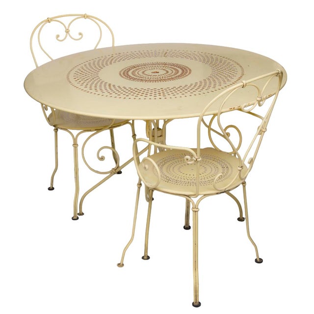 Vintage French Garden Set For Sale In Los Angeles - Image 6 of 12