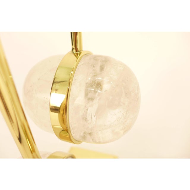 Rock Crystal "Flux" Table Lamps - A Pair For Sale - Image 10 of 10