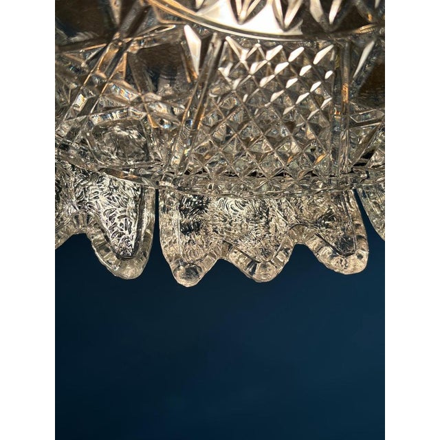 Pendant Lamp with Crystal Glass Elements by Carl Fagerlund for Orrefors, Sweden, 1960s For Sale - Image 10 of 18