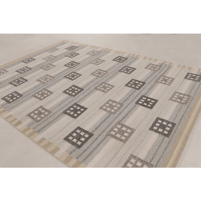 Contemporary Scandinavian Style Wool Rug by Rug & Kilim, India For Sale In New York - Image 6 of 10