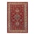 Southwestern Super Kazak Red/Beige Wool Rug - 5'7'' X 8'8'' For Sale