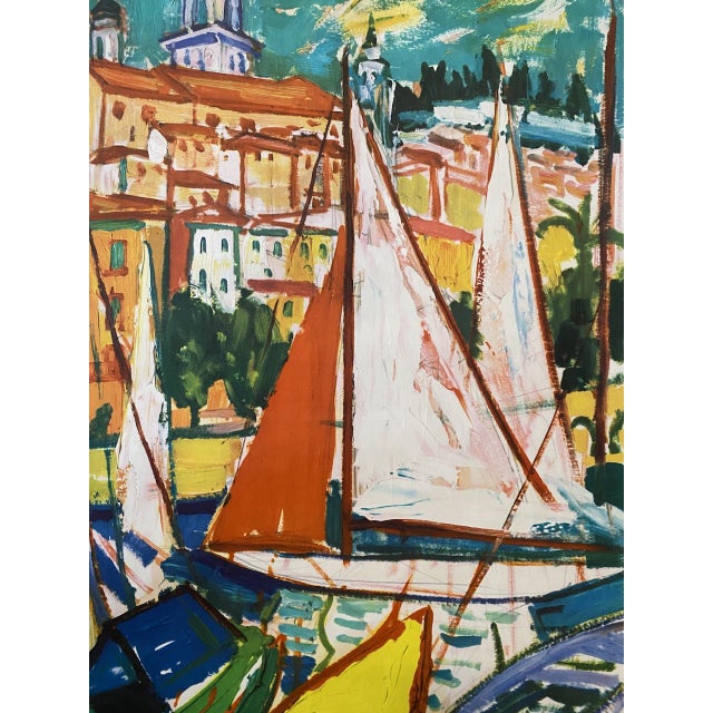 Côte d'Azur Poster by Marcel Limouse, 1960 For Sale - Image 9 of 14