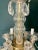 French Marie Therese Cut Crystal 6-Light Chandelier, Circa 1950 For Sale - Image 4 of 9