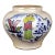 Chinese Vintage Ceramic Pot,Blue and White Famille Verte Porcelain Jar Hand Painted Figures Pattern For Sale