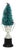 1930s Bottle Brush Tree W/Blank Trophy Stand For Sale