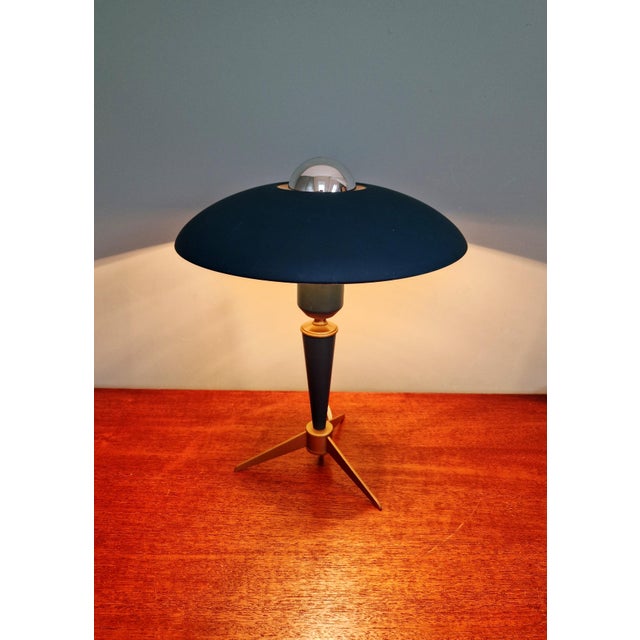 Vintage Bijou Tripod Lamp by Louis Kalff for Philips, 1950s For Sale - Image 14 of 18