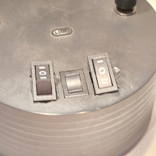 Metal 1980s Luxo "Sciopticon" Twin Telescopic Table Lamp For Sale - Image 7 of 9