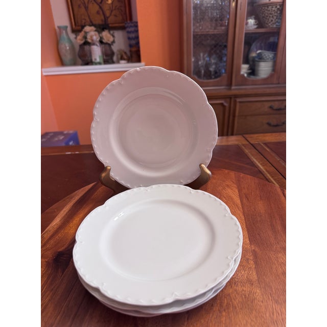 French Country 1900s Salad Plate Ranson by Haviland a Set of 4 For Sale - Image 3 of 9