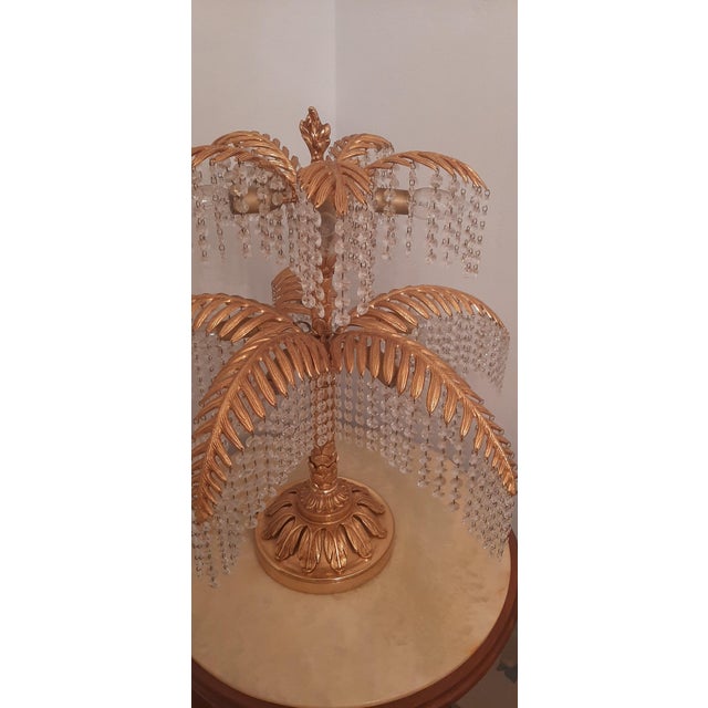 Metal Mod Hildebrandt-Palma Table Lamp, 1970s For Sale - Image 7 of 18