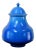 Mid Century Modern Blue Glazed Raymor Italian Pottery Jar For Sale