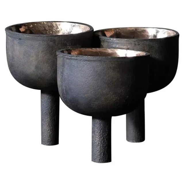 Bronze Triple Tray by Arno Declercq For Sale - Image 6 of 6