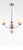 Art Deco Chrome Chandelier, 1930s For Sale - Image 6 of 6