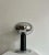 Vintage Italian Table Lamp in Chrome and Black Lacquered Metal, 1960s For Sale - Image 6 of 7