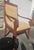 Ethan Allen 1990s Ethan Allen French Scrolled Arm Living Room Armchair Regency For Sale - Image 4 of 11