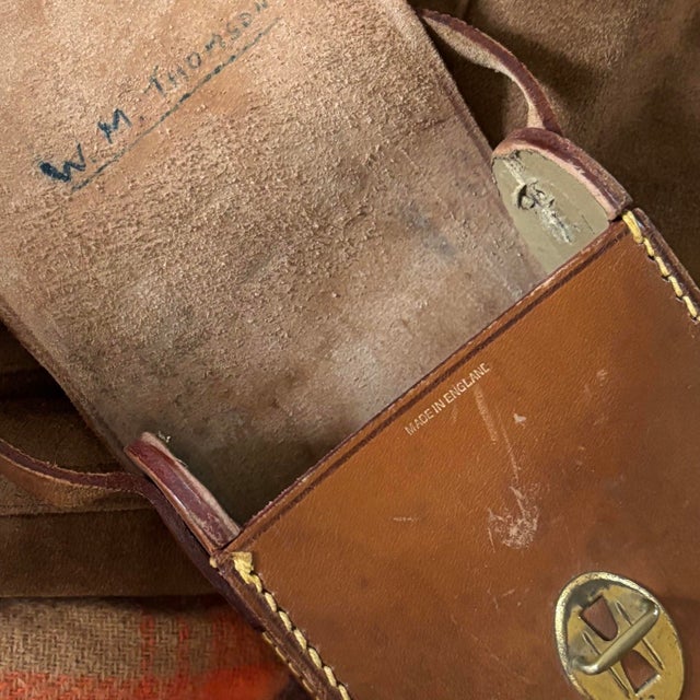 Folding Camera & Leather Case Vintage 1951 Kershaw For Sale - Image 9 of 12