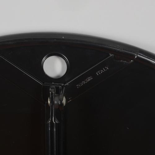 Black Cumano Folding Table by Achille Castiglioni for Zanotta For Sale - Image 8 of 9