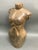 1920s Vintage Large Carved Solid Wood Papermache Mold Dress Sculpture For Sale - Image 4 of 7