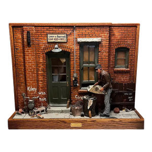1975 Sculpture CityScapes "Yesterday;s News" by Michael Garman