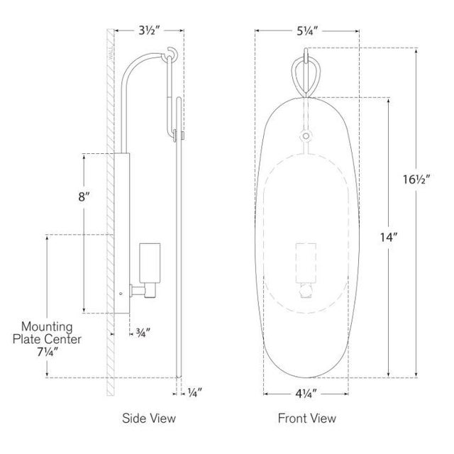 Transitional Chapman & Myers for Visual Comfort Signature Cora Small Sconce in Antique-Burnished Brass with Alabaster For Sale - Image 3 of 3