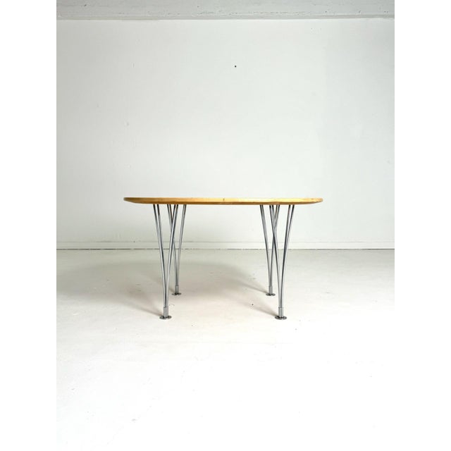 Elliptical Coffee Table – Bruno Mathsson & Piet Hein, 1968 This elegant elliptical coffee table is a result of the...