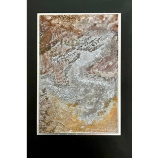 Dina Recanati, Israeli Abstract Expressionist Dina Recanati Cosmos Painting, Sculpture in Metal, 2002 For Sale