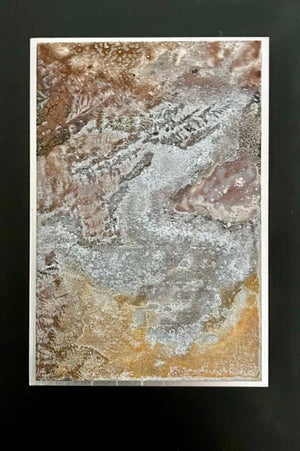 Dina Recanati, Israeli Abstract Expressionist Dina Recanati Cosmos Painting, Sculpture in Metal, 2002