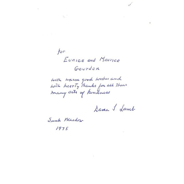 White "Where the Pools Are Bright and Deep" 1973 Lamb, Dana S. (Inscribed) For Sale - Image 8 of 13