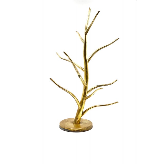 Mid-Century Brass Plant-Shaped Stand, Italy, 1970s For Sale - Image 13 of 14