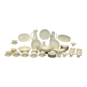 Vintage Mid-Century China Service for 8, Ben Seibel - Impromptu by Iroquois- 63 Pieces
