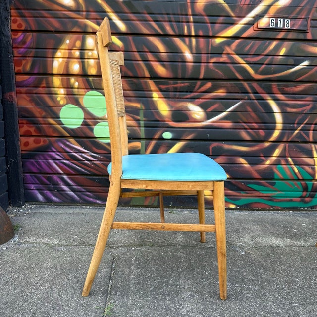 Set of 4 Paul McCobb for Planner Group Cane Dining Chairs For Sale In Cleveland - Image 6 of 12